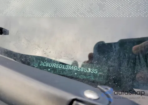 2021 Ram 2500 Big Horn z USA, uszkodzony, nr VIN 3C6UR5DL3MG585335